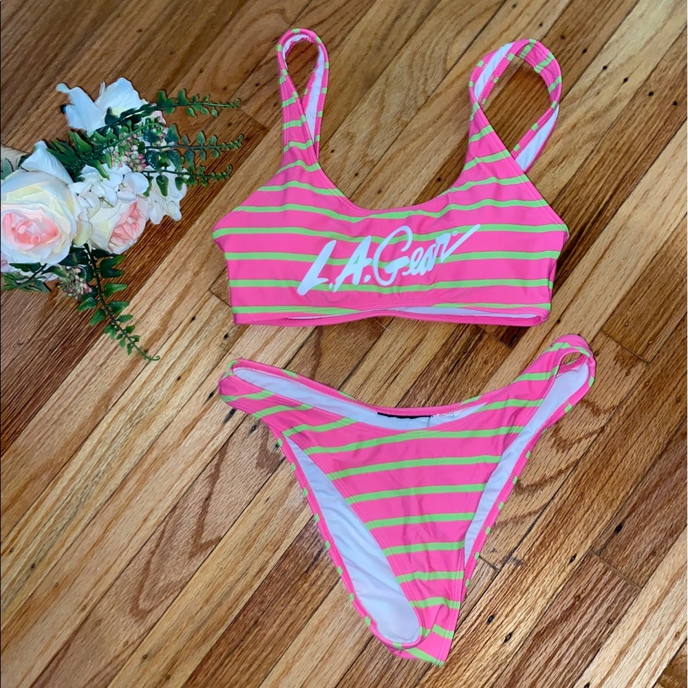 Retro la gear. Two piece bathing suit. Worn once.